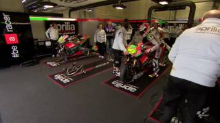 Bautista amp Bradl discuss the AustrianGP [upl. by Kcirdor]