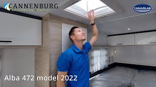 Caravan review Caravelair Alba 472 model 2022 [upl. by Bernete]