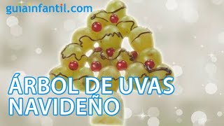 Árbol de Navidad con uvas Postres de Navidad [upl. by Anirehtac490]