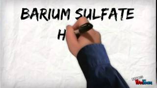 Barium Sulfate Why is it Safe to Ingest [upl. by Fridell]