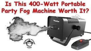 Is the Theefun TFM01 400Watt Portable Fog Machine worth the money review [upl. by Natsuj]