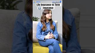 Term Insurance Vs Life Insurance Explained in Hindi [upl. by Anaugahs]