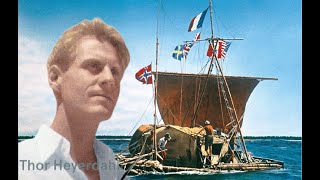 Thor Heyerdahl crosses Pacific on a wooden raft [upl. by Donielle]