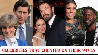 MALE CELEBRITY WHO CHEATED ON THEIR WIVES [upl. by Nnylcaj]