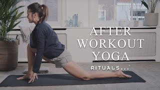 After workout yoga routine  Yoga with Rituals [upl. by Ennylcaj954]