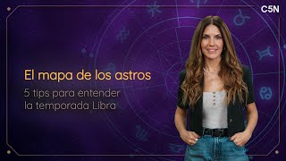 ASTROLOGÍA 5 TIPS para ENTENDER la TEMPORADA de LIBRA [upl. by Viviene]