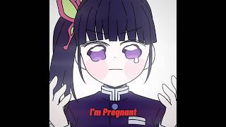 Kanao is pregnant💀 anime demonslayer fyp kny foryou [upl. by Woermer]