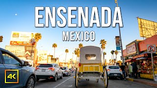 Ensenada Evening Drive 4K  Baja California  Mexico [upl. by Anyahs]