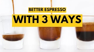 3 Exercises to Immediately Improve your Espresso [upl. by Craddock]