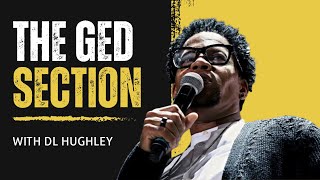 DL Hughley GED Section quotWe Get Killed They Get Emmy Nominationsquot [upl. by Cati]