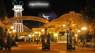 Walt Disney Studios Park Nighttime Entrance Loop [upl. by Ainorev]