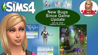 New Bugs amp Mod Impact Oct 22 Game Update Overview Sims 4 News [upl. by Birdt984]