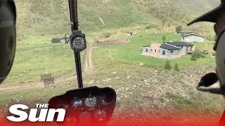 What a helicopter crash looks like from inside [upl. by Akirej]