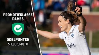 Promotieklasse Dames  20212022  Doelpunten Speelronde 10 ⭐ [upl. by Trstram]