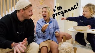 TELLING MY HUSBAND IM PREGNANT [upl. by Tilly]