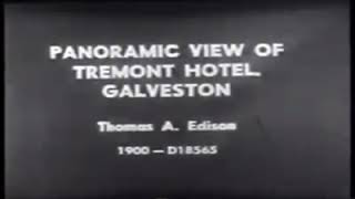 1900 Galveston hurricane Edison films compilation [upl. by Anniroc]