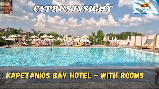 Kapetanios Bay Hotel Protaras Cyprus  Full tour with Rooms [upl. by Ahsenhoj67]