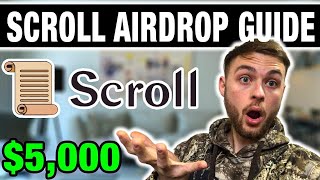 Scroll Airdrop Tutorial UPDATED  How to be eligible for Scroll Airdrop FULL GUIDE [upl. by Finkelstein5]