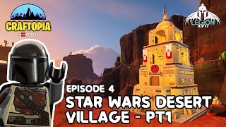 Lego Star Wars Desert Village Pt1  Craftopia Ep4  Lego Fortnite Survival [upl. by Geri]