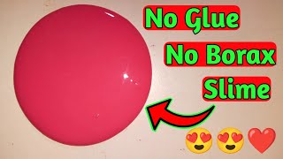 How To Make Slime Without Glue Or Borax l How To Make Slime With Flour and Salt l No Glue Slime ASMR [upl. by Favien535]