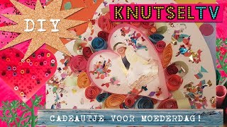 KnutselTV  DIY Moederdag cadeaus [upl. by Ynna]