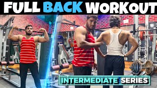 Full back workout 🏋️ with Dipesh sharma  DRV rock [upl. by Ijuy]