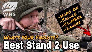 Best Deer Hunting Treestand Type [upl. by Brendis]