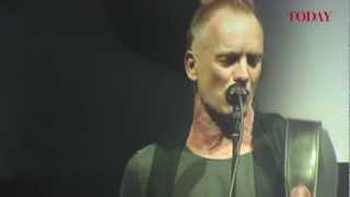 Sting Back to Bass Tour Dec 13 2012 [upl. by Onaimad]