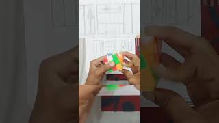 Solve the cubeNew trick shorts viralshorts trendingshorts cubing [upl. by Nyladgam309]