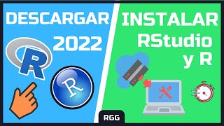 DESCARGAR e instalar R y RStudio 2022 💻📊02  CURSO R STUDIO [upl. by Akihc598]