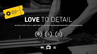 Snowboard Manufacturing Love To Detail [upl. by Moselle]