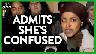 Ilhan Omar Admits She’s Confused by People Not Agreeing with Her on Israel [upl. by Atahs550]