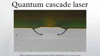 Quantum cascade laser [upl. by Dranyer]