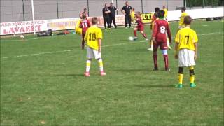 KSC Wielsbeke  SV Zulte Waregem U12 samenvatting [upl. by Rasaec]