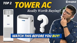 Best Tower AC in India 2024  Review amp Price 💥 Best Portable AC 💥 Voltas Bluestar 💥 [upl. by Yecam728]