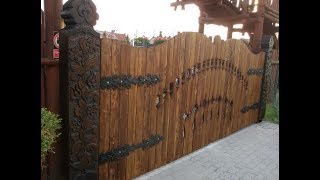 Wonderful wood fences inspirations [upl. by Eceer]