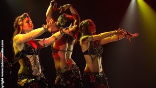 Jill Parker and the Foxglove Sweethearts perform bellydance at The Massive Spectacular 2012 [upl. by Anyalram]