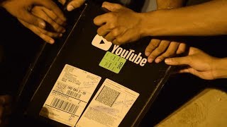 Unboxing youtube play button  ANS ENTERTAINMENT [upl. by Avivah]