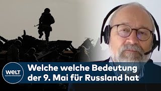 UKRAINEKRIEG „Mit dem 9 Mai gibt es ein Datum auf das Ziele und Erfolge hin organisiert werden“ [upl. by Leno52]