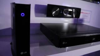 LG Canada CES 2011 Network Bluray Disc Home Theatre System LHB976 [upl. by Norby]