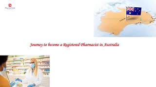 Journey to become a Registered Pharmacist in Australia [upl. by Llednor]