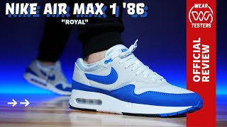 Nike Air Max 1 OG 86 Royal [upl. by Mohorva18]