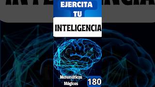 DESARROLLA TU INTELIGENCIA  matemáticas calculomental educación mathquiz maths shorts [upl. by Titos]