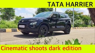 2020 BS6 Harrier Dark Edition Exterior amp Interior  Cinematic shots [upl. by Binetta]