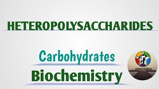 Heteropolysaccharide ll Carbohydrates ll Biochemistry [upl. by Krystin]