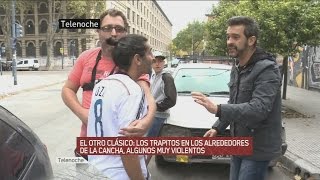 Trapitos agredieron a periodistas de Telenoche en pleno informe [upl. by Aisayn170]