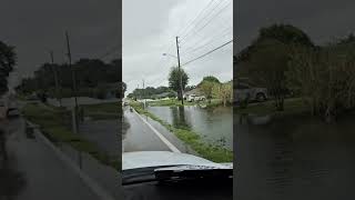 Major flooding Lakeland Hurricane Milton [upl. by Oicneserc]