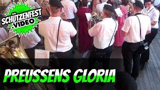 🟢 Preussens Gloria Marsch 🎼  Marschmusik  Live  Prussian Glory March  Schützenfest Deilinghofen [upl. by Annaohj]