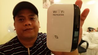 WirelessN Wifi Repeater  WIFI Repeater  Extender  Access Point AP  Converting wired to wireless [upl. by Esdnyl]