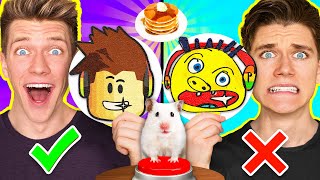 Pancake Art Challenge vs Hamster Pranks How To Make SpiderMan Minecraft Maze Roblox amp Squid Game [upl. by Ellennej]